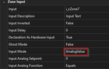 Analog Value