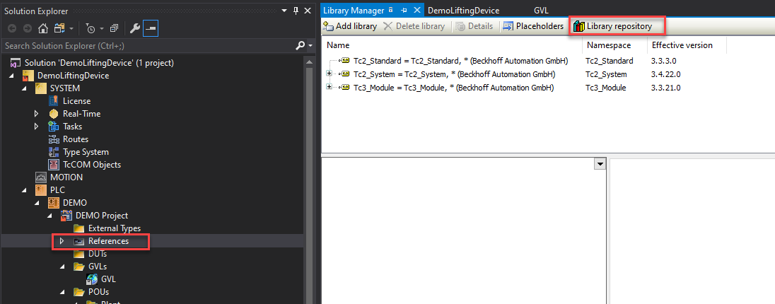 TwinCatOpenLibRepo