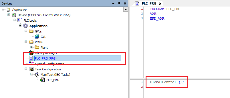 CodeSysMainCall